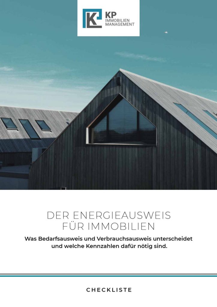 Checkliste: Verbrauchsorientierter Energieausweis - KP Immobilienmanagement